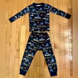 Hanna Anderson / Polar Express Pajamas / Size: 3T